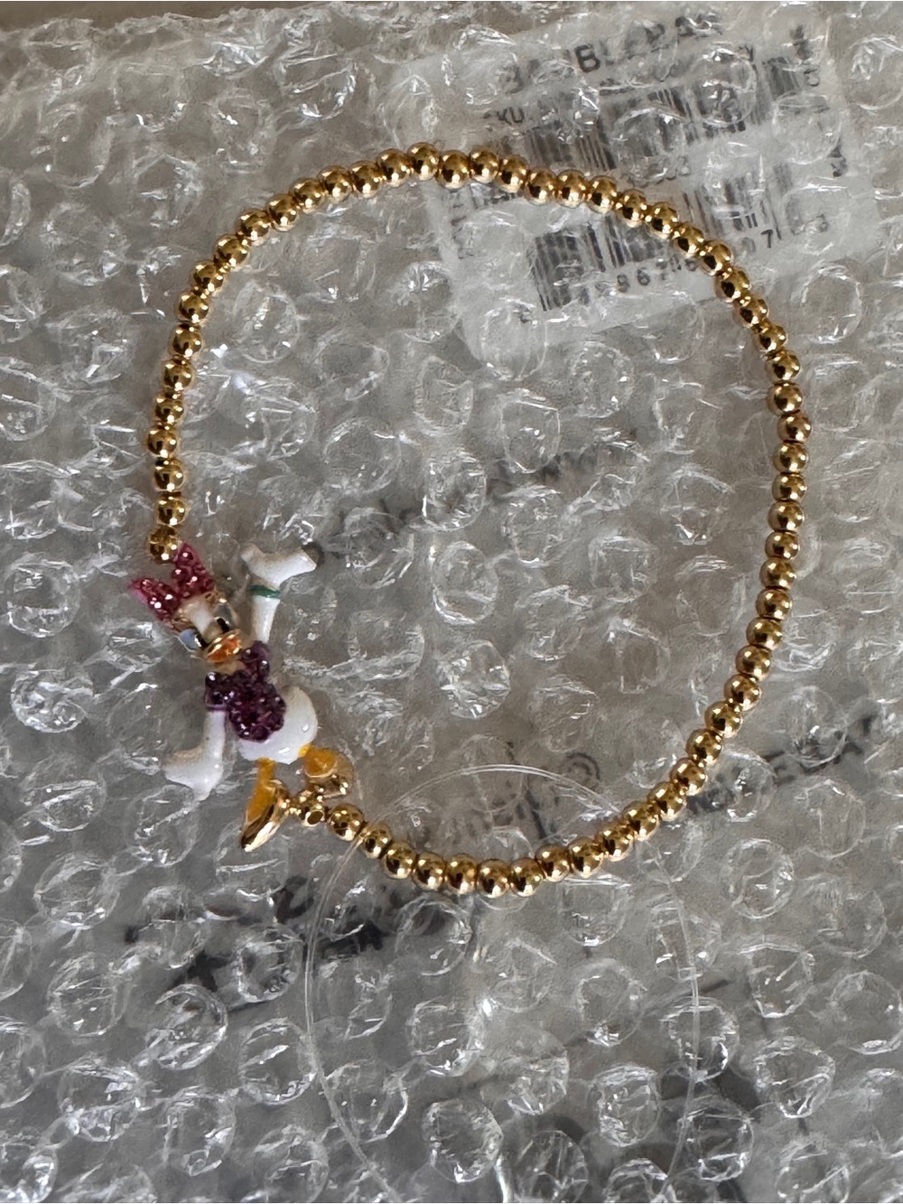 New Disney Baublebar Pisa Beaded Bracelet with Daisy!
